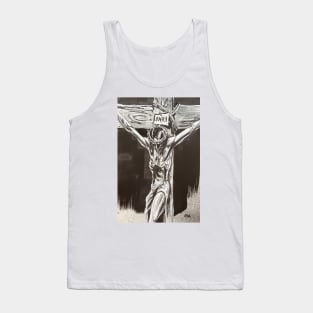 JESUS ON THE CROSS Tank Top